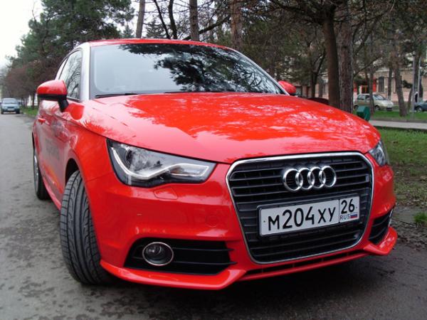 Автомобиль не для мамы. Тест-драйв  Audi A1